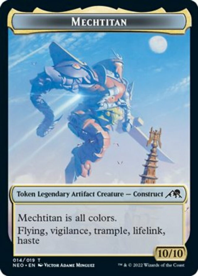 Mechtitan Token [Kamigawa: Neon Dynasty Tokens] - PCA Designer Toys