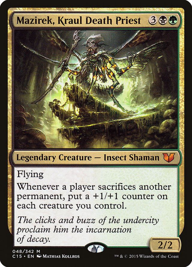 Mazirek, Kraul Death Priest [Commander 2015] - PCA Designer Toys