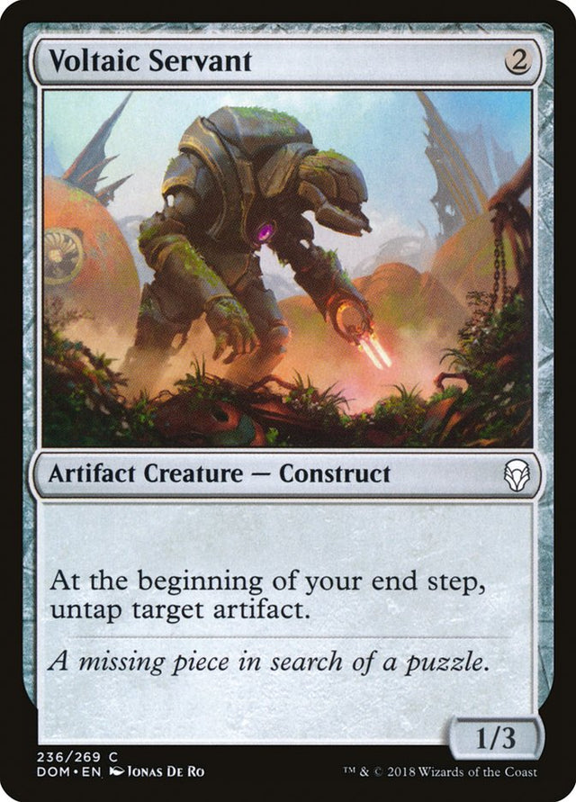 Voltaic Servant [Dominaria] - PCA Designer Toys