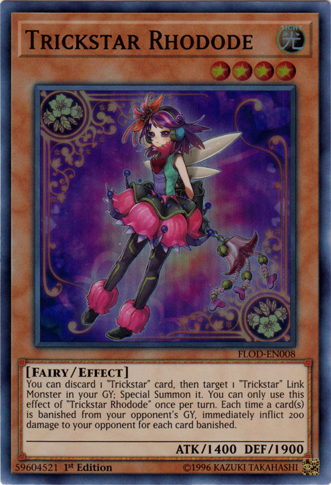 Trickstar Rhodode [FLOD-EN008] Super Rare - PCA Designer Toys