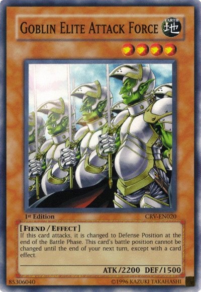 Goblin Elite Attack Force [CRV-EN020] Super Rare - PCA Designer Toys