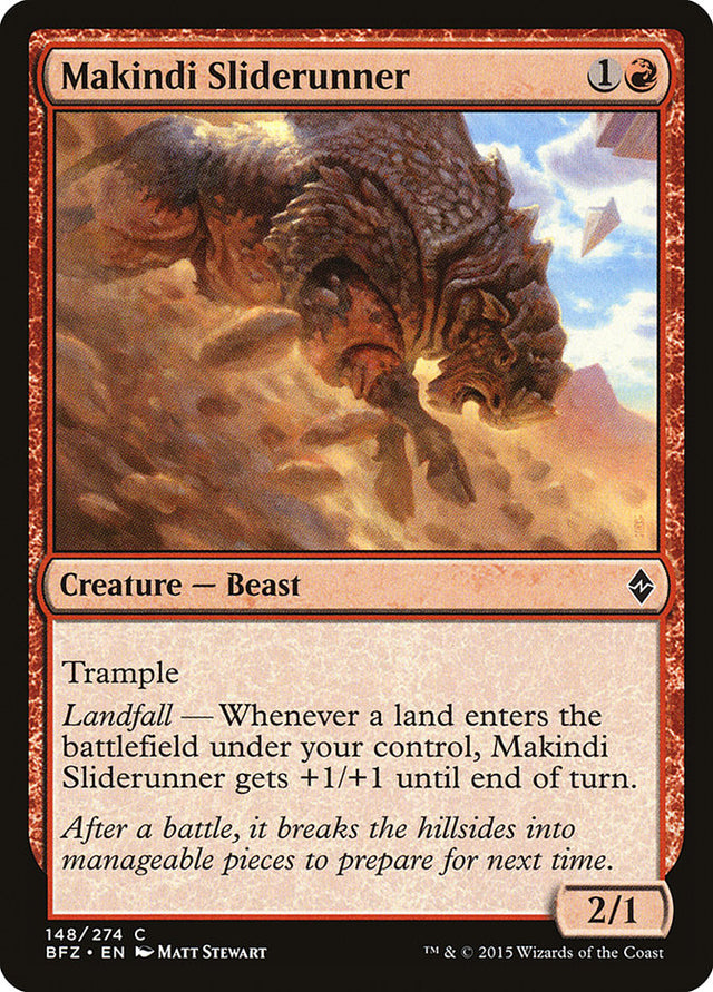 Makindi Sliderunner [Battle for Zendikar] - PCA Designer Toys