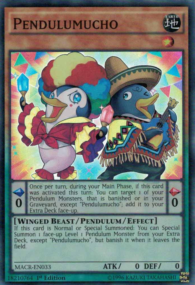 Pendulumucho [MACR-EN033] Super Rare - PCA Designer Toys