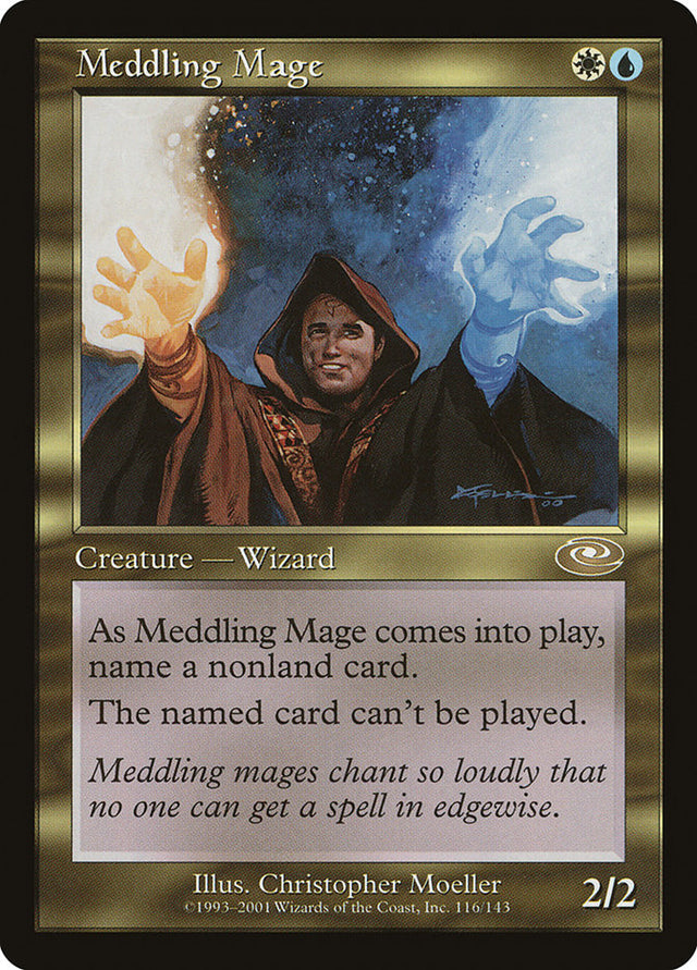 Meddling Mage [Planeshift] - PCA Designer Toys