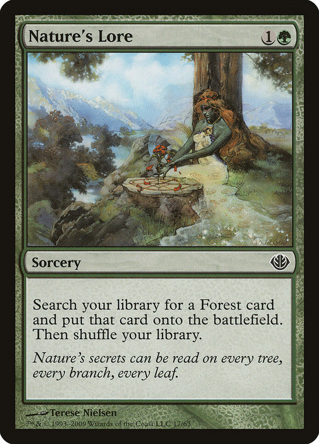 Nature's Lore [Duel Decks: Garruk vs. Liliana] - PCA Designer Toys