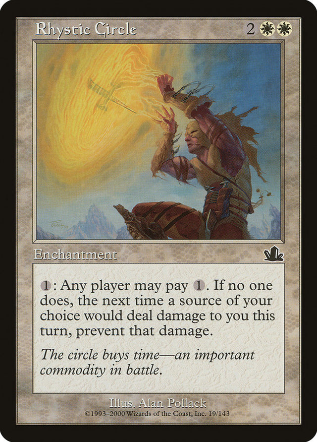 Rhystic Circle [Prophecy] - PCA Designer Toys