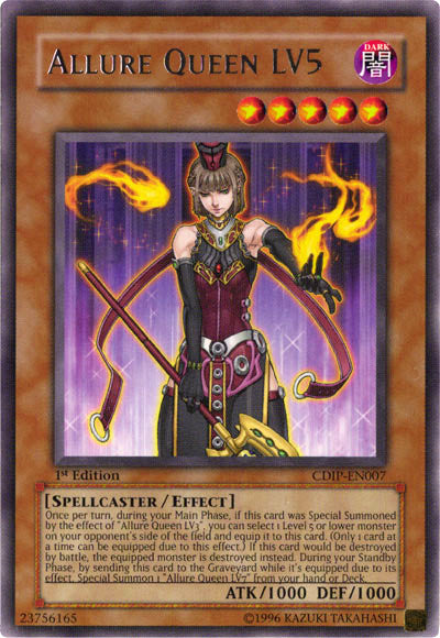 Allure Queen LV5 [CDIP-EN007] Rare - PCA Designer Toys