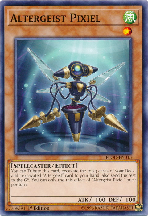 Altergeist Pixiel [FLOD-EN015] Common - PCA Designer Toys