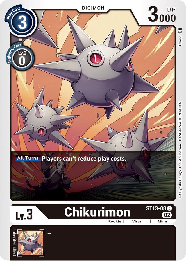 Chikurimon [ST13-08] [Starter Deck: Ragnaloardmon] - PCA Designer Toys