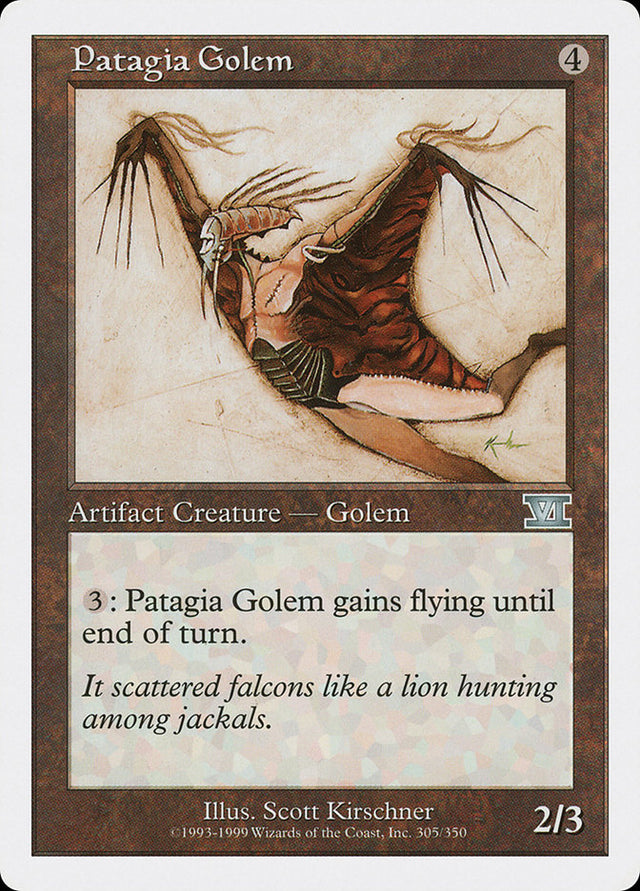 Patagia Golem [Classic Sixth Edition] - PCA Designer Toys