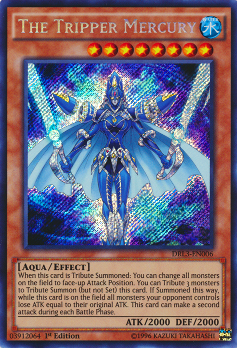 The Tripper Mercury [DRL3-EN006] Secret Rare - PCA Designer Toys