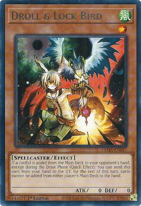 Droll & Lock Bird [TAMA-EN047] Rare - PCA Designer Toys