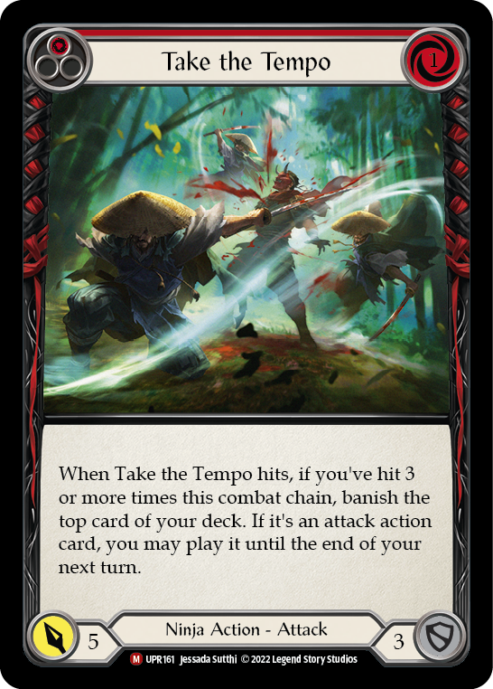 Take the Tempo [UPR161] (Uprising)  Rainbow Foil - PCA Designer Toys