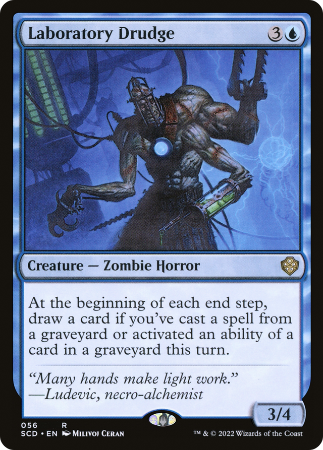 Laboratory Drudge [Starter Commander Decks] - PCA Designer Toys