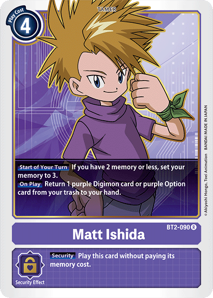 Matt Ishida [BT2-090] [Release Special Booster Ver.1.0]