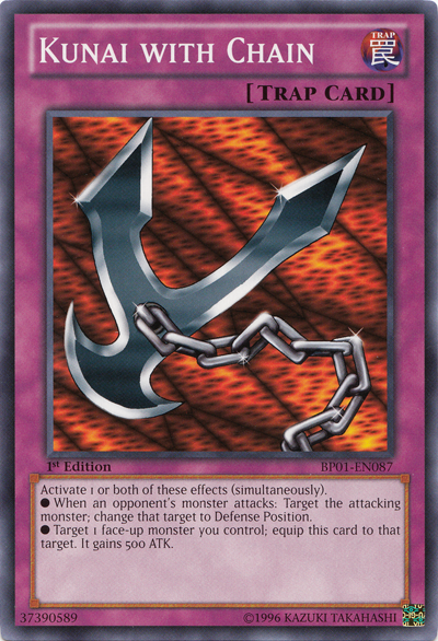 Kunai with Chain [BP01-EN087] Common