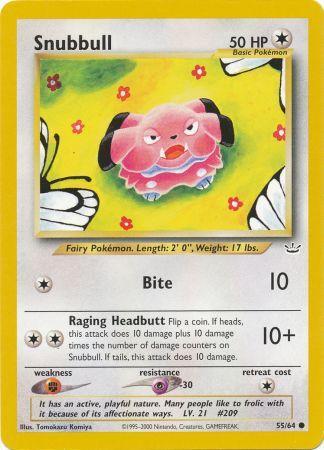 Snubbull (55/64) [Neo Revelation Unlimited] - PCA Designer Toys