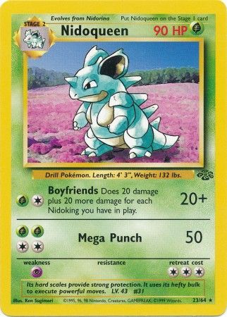 Nidoqueen (23/64) [Jungle Unlimited] - PCA Designer Toys