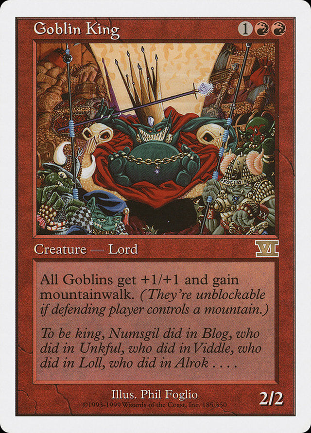 Goblin King [Classic Sixth Edition] - PCA Designer Toys