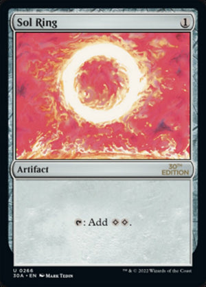 Sol Ring (266) [30th Anniversary Edition] - PCA Designer Toys