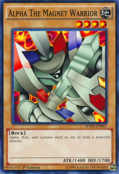 Alpha The Magnet Warrior [SDMY-EN007] Common - PCA Designer Toys