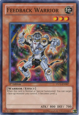 Feedback Warrior [YS11-EN007] Common - PCA Designer Toys