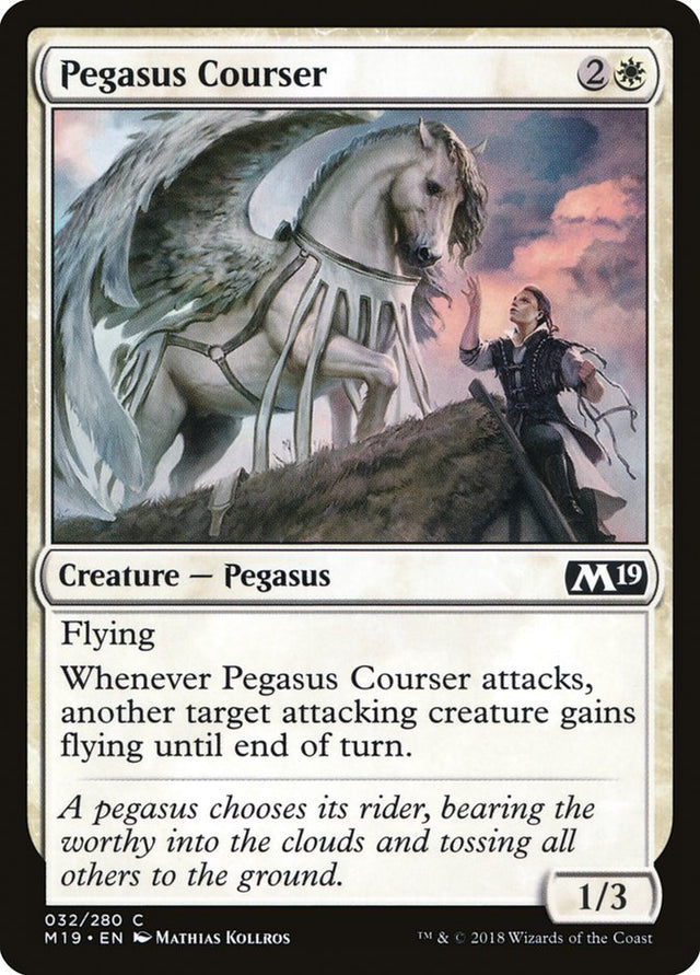 Pegasus Courser [Core Set 2019] - PCA Designer Toys