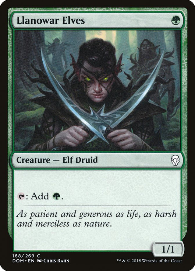 Llanowar Elves [Dominaria] - PCA Designer Toys
