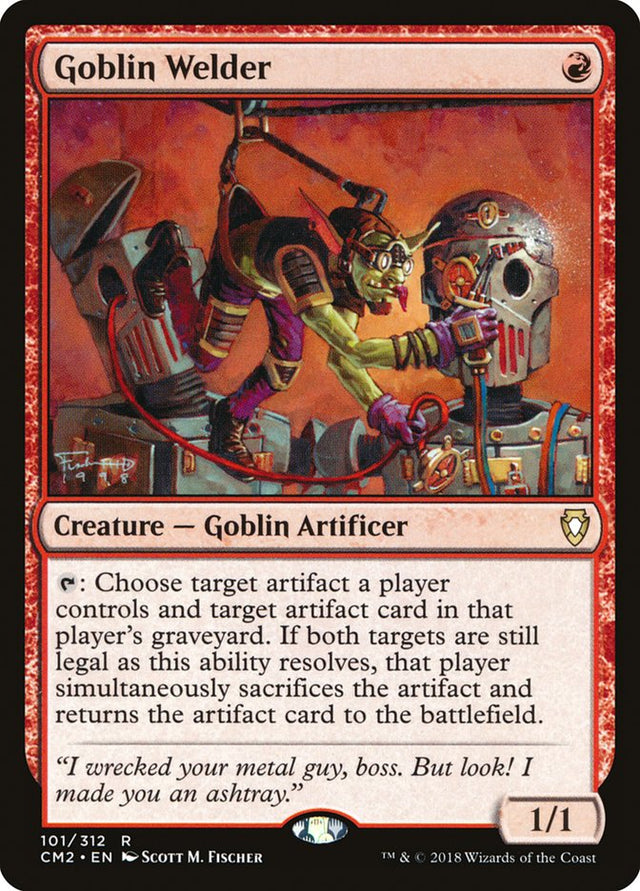 Goblin Welder [Commander Anthology Volume II] - PCA Designer Toys