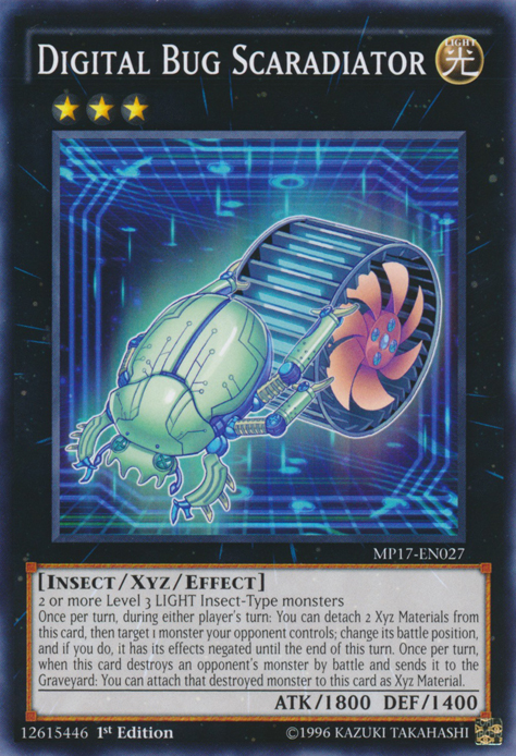 Digital Bug Scaradiator [MP17-EN027] Common - PCA Designer Toys