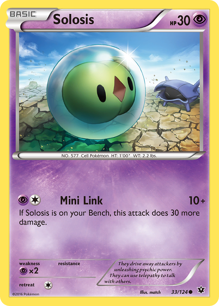 Solosis (33/124) [XY: Fates Collide]