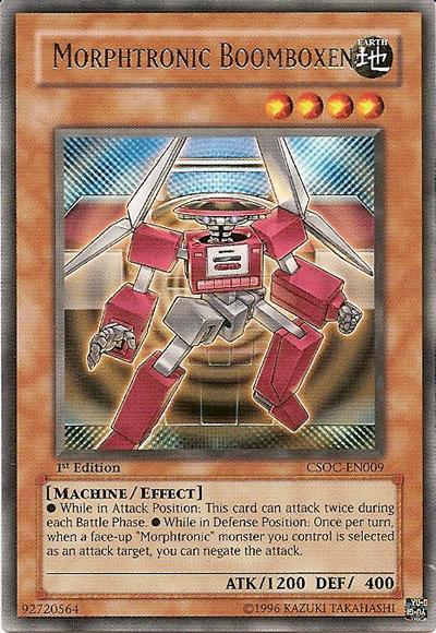 Morphtronic Boomboxen [CSOC-EN009] Rare - PCA Designer Toys
