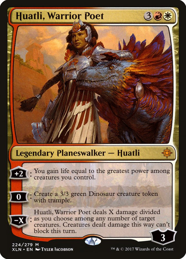 Huatli, Warrior Poet [Ixalan] - PCA Designer Toys