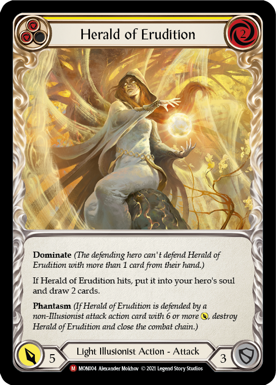 Herald of Erudition [MON004] (Monarch)  1st Edition Normal - PCA Designer Toys