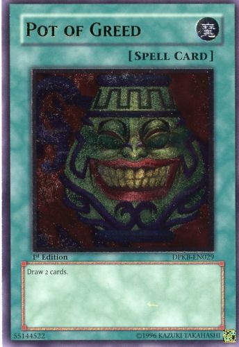 Pot of Greed [DPKB-EN029] Ultimate Rare - PCA Designer Toys