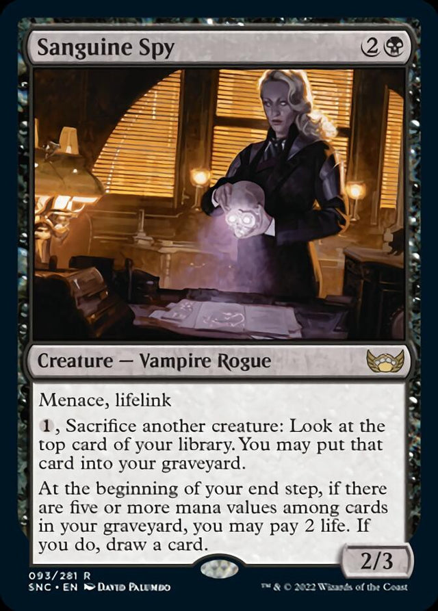 Sanguine Spy [Streets of New Capenna] - PCA Designer Toys