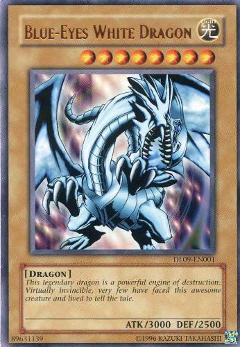 Blue-Eyes White Dragon (Bronze) [DL09-EN001] Rare - PCA Designer Toys