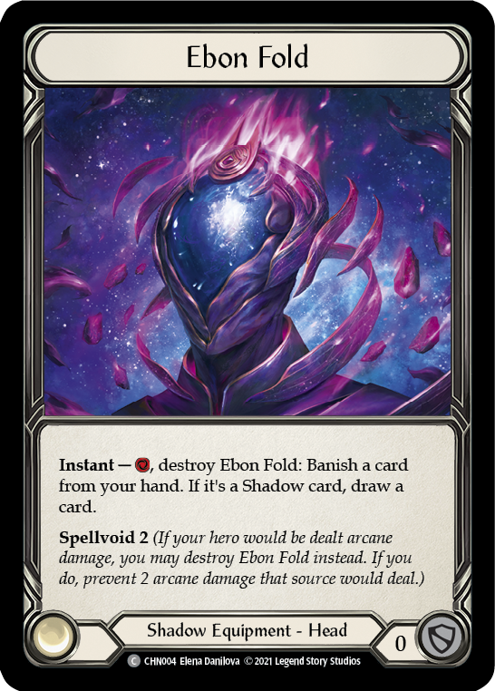 Ebon Fold [CHN004] (Monarch Chane Blitz Deck) - PCA Designer Toys