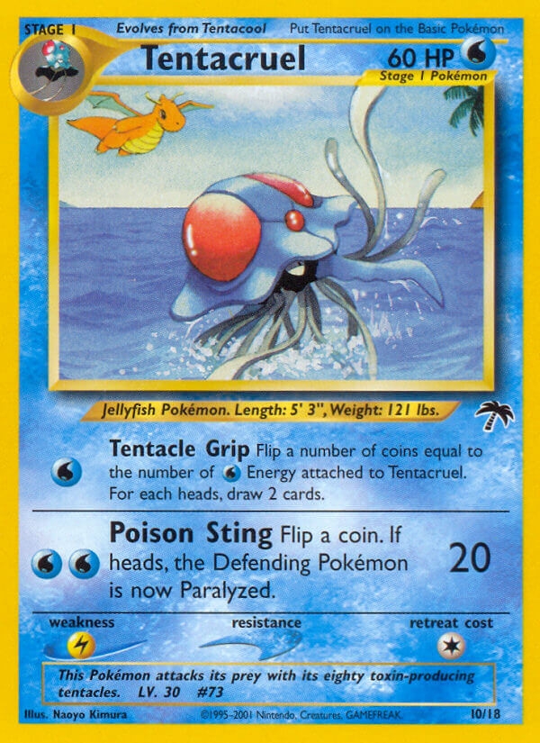 Tentacruel (10/18) [Southern Islands] - PCA Designer Toys