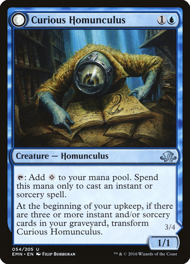 Curious Homunculus // Voracious Reader [Eldritch Moon] - PCA Designer Toys