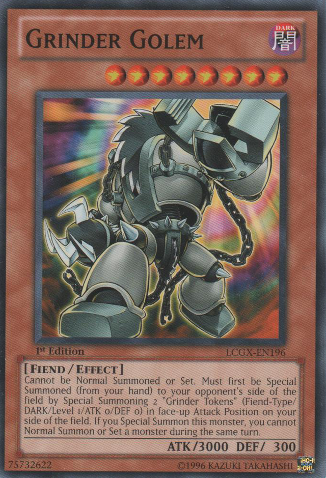 Grinder Golem [LCGX-EN196] Common - PCA Designer Toys