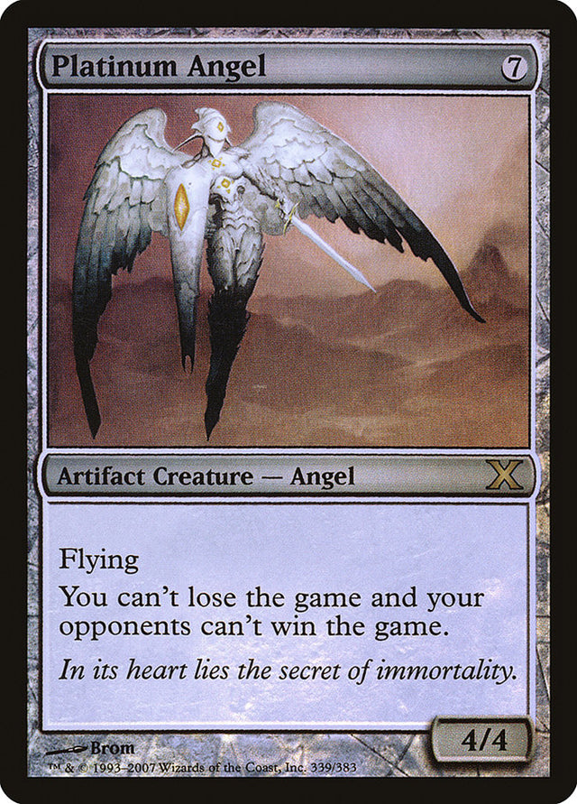 Platinum Angel (Premium Foil) [Tenth Edition] - PCA Designer Toys