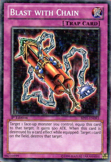 Blast with Chain [BP01-EN093] Starfoil Rare - PCA Designer Toys