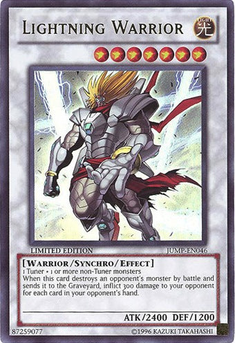 Lightning Warrior [JUMP-EN046] Ultra Rare - PCA Designer Toys