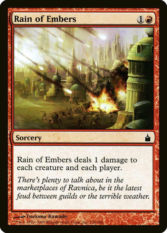 Rain of Embers [Ravnica: City of Guilds] - PCA Designer Toys