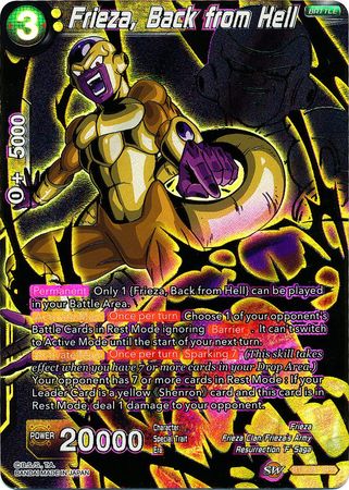 Frieza, Back from Hell (SPR) (BT5-091) [Miraculous Revival] - PCA Designer Toys