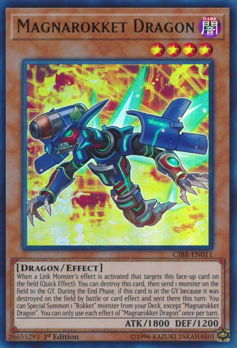 Magnarokket Dragon [CIBR-EN011] Ultra Rare - PCA Designer Toys