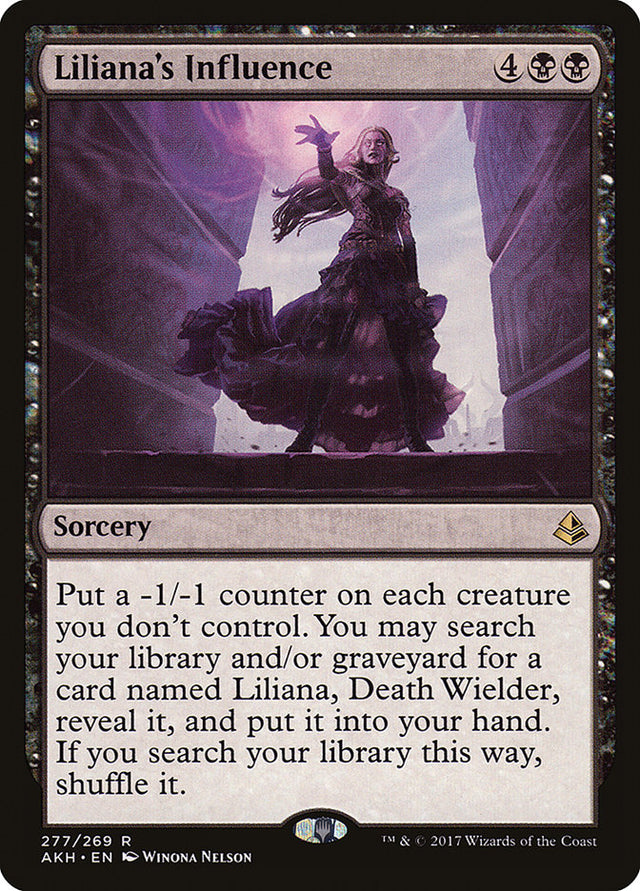 Liliana's Influence [Amonkhet] - PCA Designer Toys