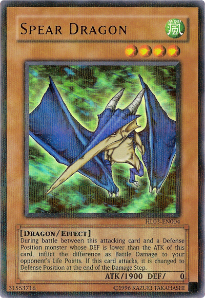 Spear Dragon [HL03-EN004] Parallel Rare - PCA Designer Toys
