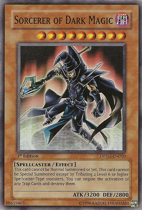 Sorcerer of Dark Magic [DPYG-EN010] Super Rare - PCA Designer Toys